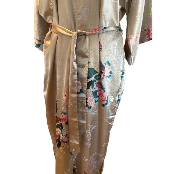 Kim + Ono Peacock Kimono Robe - Picture 6 of 9